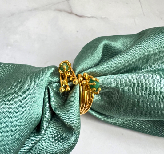 Nido Emerald Ring