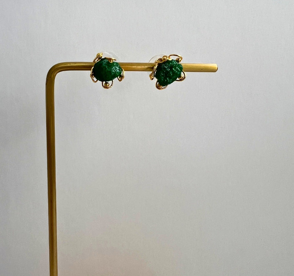 Isla Emerald Studs