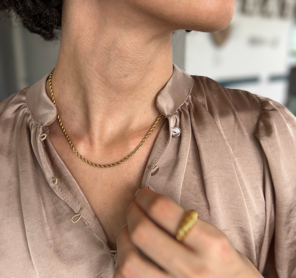 Golden Rope Necklace