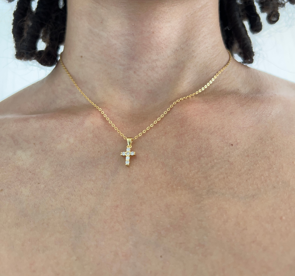 Mini Cross Necklace