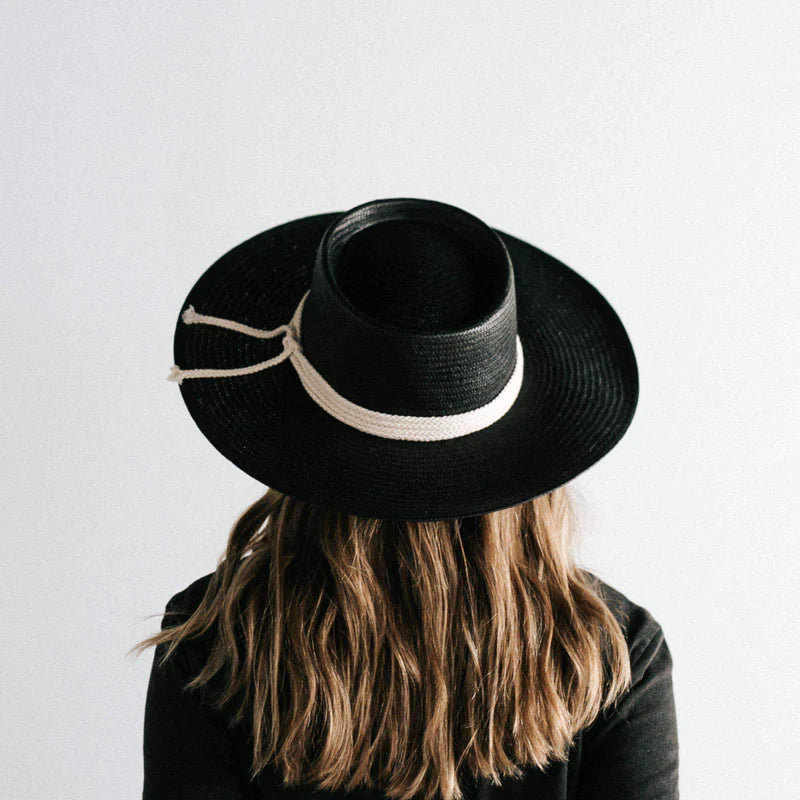 Bre Straw Pork Pie Hat