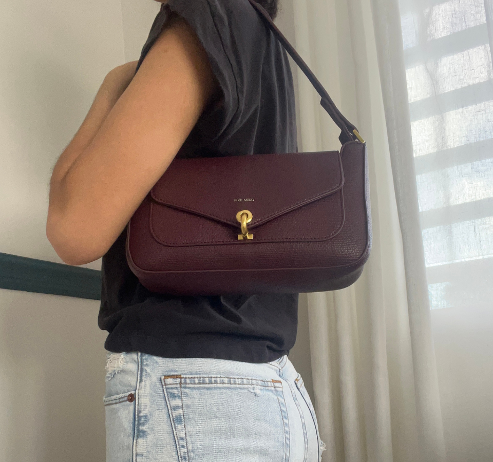 Maria Shoulder Bag- Dark Chocolate