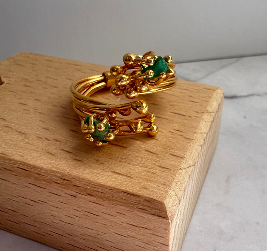 Nido Emerald Ring