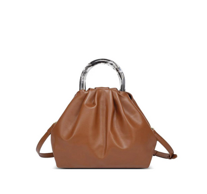 Dumpling Tote- Chestnut