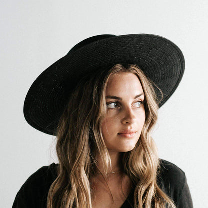 Bre Straw Pork Pie Hat