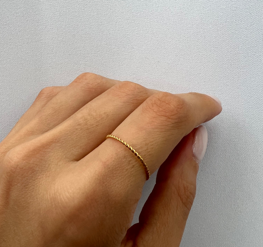 Twist Stacking Ring